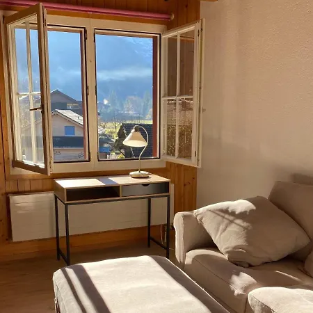 شقة Chalet Am Bachli لوتربرونن